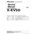 PIONEER X-EV5D/DDRXJ Instrukcja Serwisowa