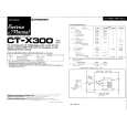 PIONEER CT-X300 Instrukcja Serwisowa