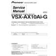 PIONEER VSX-AX10AI-G/SF Instrukcja Serwisowa