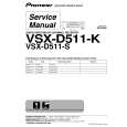PIONEER VSX-D511-K/MVXJI Instrukcja Serwisowa