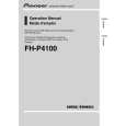 PIONEER FH-P4100 Instrukcja Obsługi