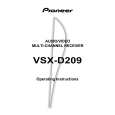 PIONEER VSX-D209/KCXJI Instrukcja Obsługi