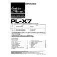 PIONEER PL-X7 Instrukcja Serwisowa