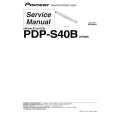 PIONEER PDP-S40B Instrukcja Serwisowa