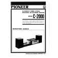 PIONEER C-2000 Instrukcja Obsługi