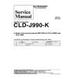 PIONEER CLD-J990 Instrukcja Serwisowa