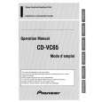 PIONEER CD-VC65 Instrukcja Obsługi