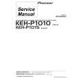 PIONEER KEH-P1015-2 Instrukcja Serwisowa