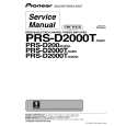 PIONEER PRS-D2000T/XU/ES Instrukcja Serwisowa