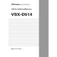 PIONEER VSX-D514-S/NTXJI Instrukcja Obsługi