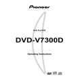 PIONEER DVD-V7300D/WYV/RB Instrukcja Obsługi
