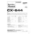 PIONEER CX644 Instrukcja Serwisowa