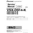 PIONEER VSX-D814-K/KUXJCA Instrukcja Serwisowa