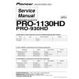PIONEER PRO-1130HD Instrukcja Serwisowa