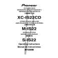 PIONEER XC-IS22CD/ZBDXJ Instrukcja Obsługi