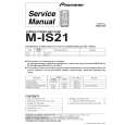 PIONEER MIS21 I Instrukcja Serwisowa