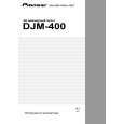 PIONEER DJM-400/WYSXJ5 Instrukcja Obsługi