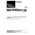 PIONEER SD-P5057-Q Instrukcja Serwisowa