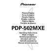 PIONEER PDP502MXE Instrukcja Obsługi