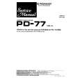 PIONEER PD75 Instrukcja Serwisowa