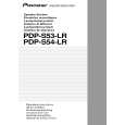 PIONEER PDP-S54-LR Instrukcja Serwisowa