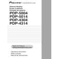 PIONEER PDP-5004/KUC Instrukcja Obsługi