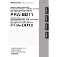 PIONEER PRA-BD11 Instrukcja Obsługi