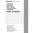 PIONEER PDP-61MXE1 Instrukcja Obsługi