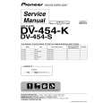 PIONEER DV-454-K Instrukcja Serwisowa
