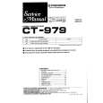PIONEER CT-979 Instrukcja Serwisowa