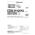 PIONEER CDXP1270 Instrukcja Serwisowa