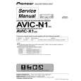 PIONEER AVIC-X1/EW Instrukcja Serwisowa