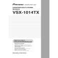 PIONEER VSX-1014TX-K/KUXJC Instrukcja Obsługi