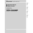 PIONEER DEH-3000MP/XN/EW5 Instrukcja Obsługi