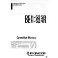 PIONEER DEH-624R Instrukcja Obsługi