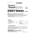PIONEER KEH2510 Instrukcja Serwisowa