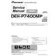 PIONEER DEH-P7400MP/X1B/EW Instrukcja Serwisowa