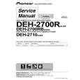 PIONEER DEH-2710/XU/EE Instrukcja Serwisowa