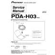 PIONEER PDA-H03/WL5 Instrukcja Serwisowa
