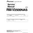 PIONEER RM-V2500NAS/LU/CA Instrukcja Serwisowa