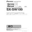 PIONEER SX-SW100/NAXCN Instrukcja Serwisowa
