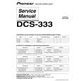 PIONEER DCS-333/MXJ/RE5 Instrukcja Serwisowa