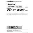 PIONEER DEH-P4950MP Instrukcja Serwisowa