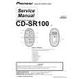 PIONEER CD-SR100/E Instrukcja Serwisowa
