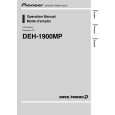 PIONEER DEH-1900MP/XU/UC Instrukcja Obsługi