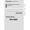 PIONEER KEH-P6025/XN/ES Instrukcja Obsługi