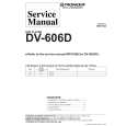 PIONEER DV606D I Instrukcja Serwisowa