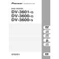 PIONEER DV-3600-S/RAXQ Instrukcja Obsługi