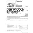 PIONEER DEH-P7000R/EW Instrukcja Serwisowa