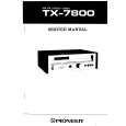 PIONEER TX7800 Instrukcja Serwisowa